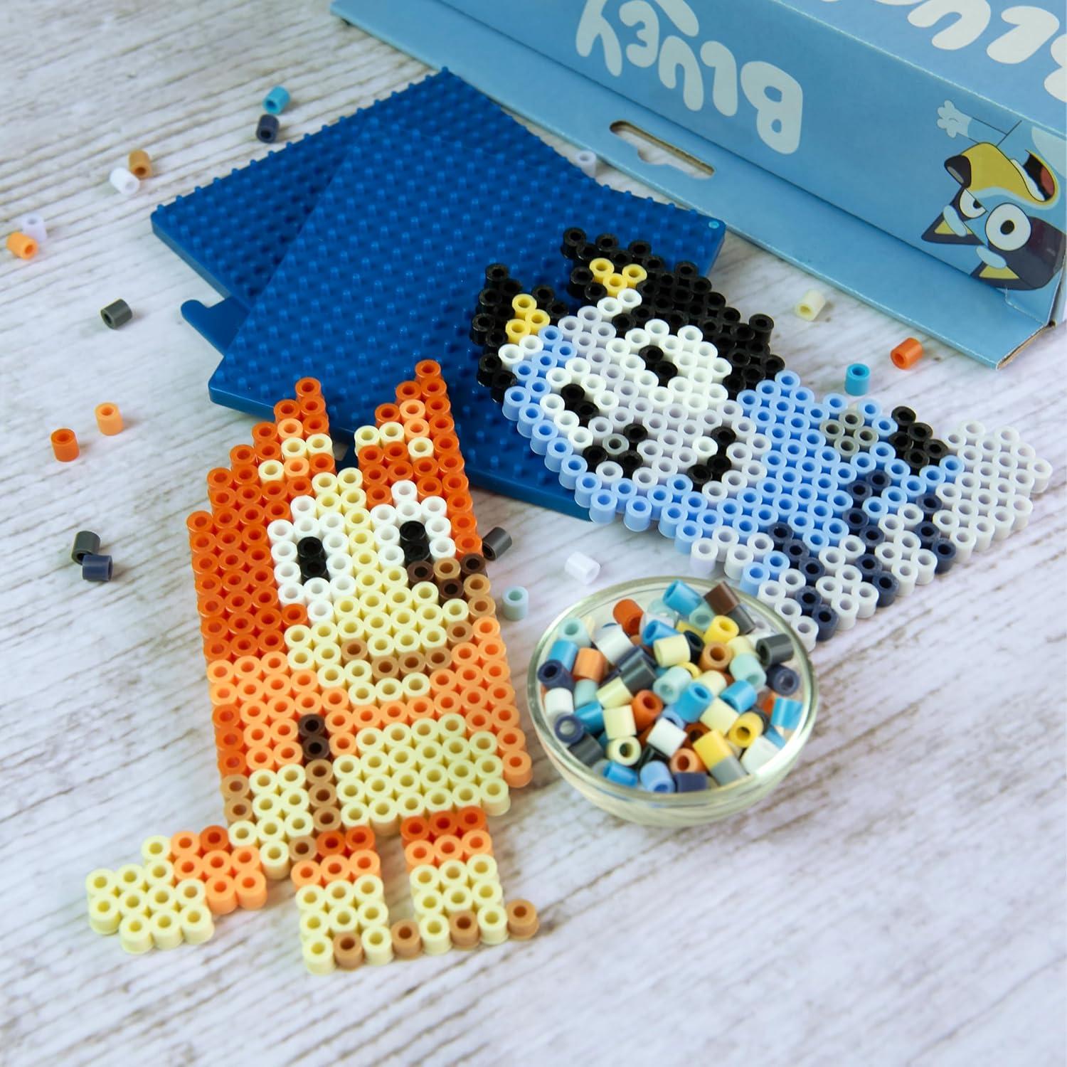 Kit de Manualidades Perler Bluey - 2000 Piezas, 6 Proyectos