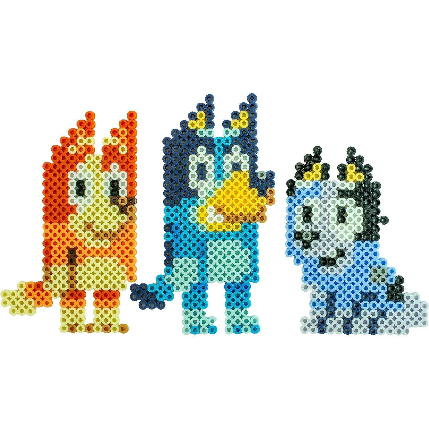 Kit de Manualidades Perler Bluey - 2000 Piezas, 6 Proyectos