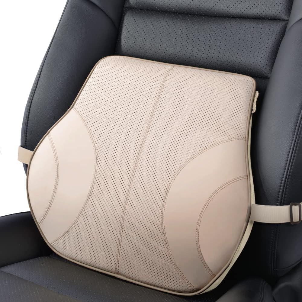 Almohadilla de Soporte Lumbar Aukee de Espuma Memoria Beige