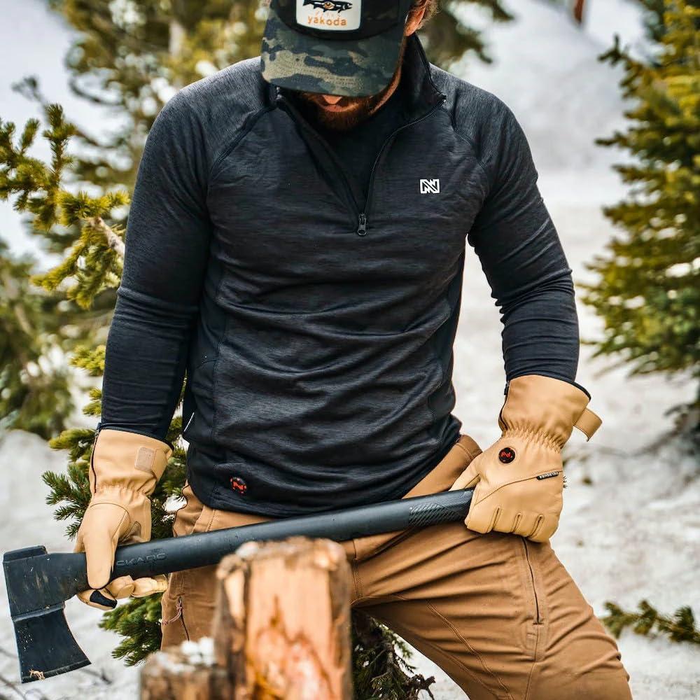 Guantes de Trabajo Calentados Fieldsheer Ranger - Impermeables - X-Pequeño