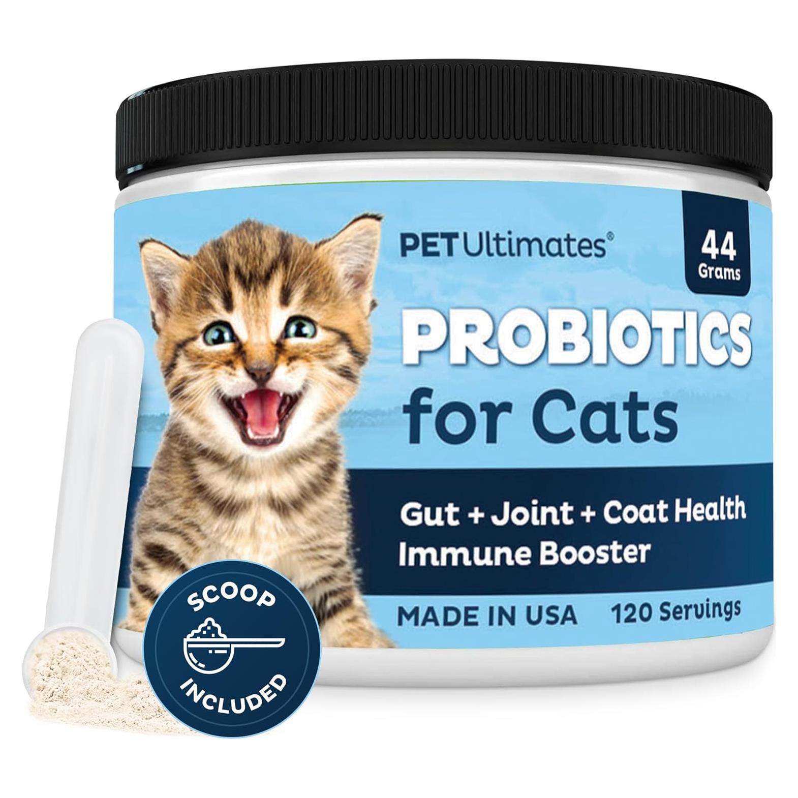 Suplementos Probioticos Ultimos para Gatos 44g - Salud Digestiva