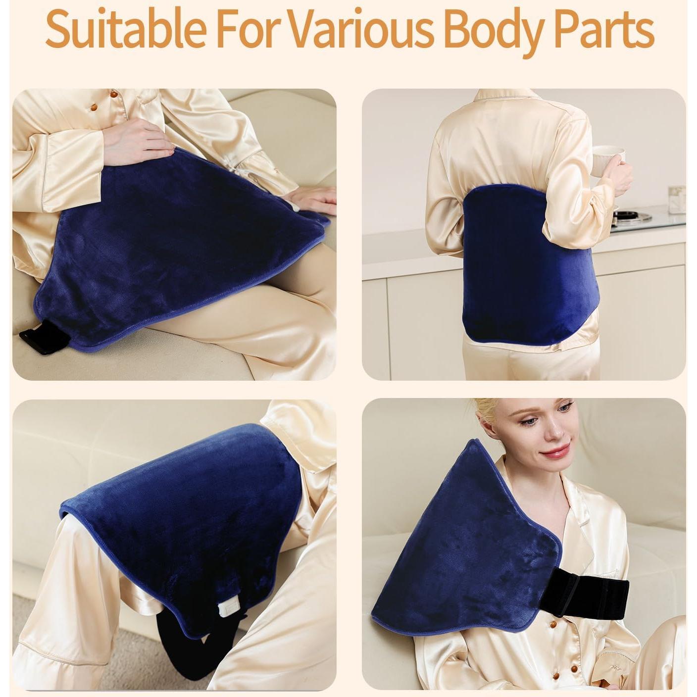 Almohadilla Térmica Eléctrica Myiosus 61x38 cm, 4 Calores