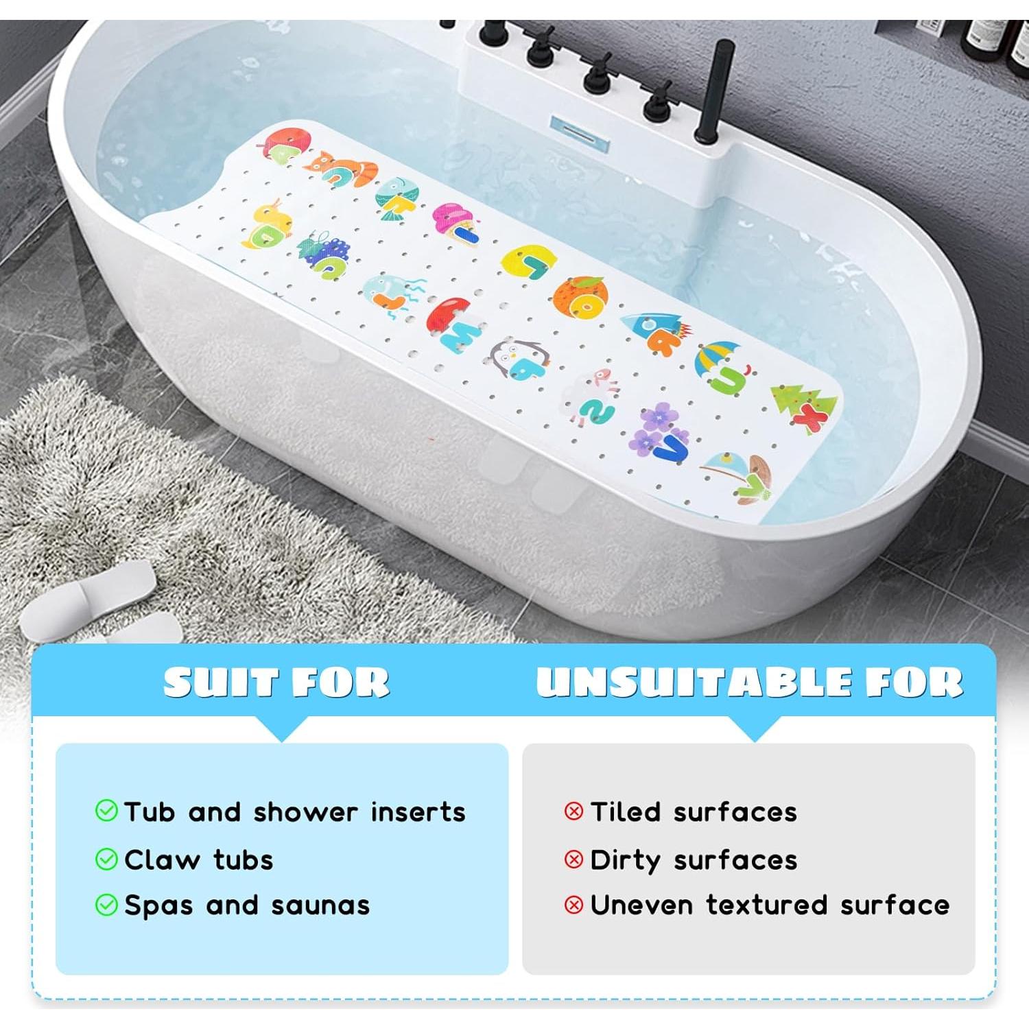 Alfombrilla de Baño Antideslizante Tubozadi 101.6x40.6 cm