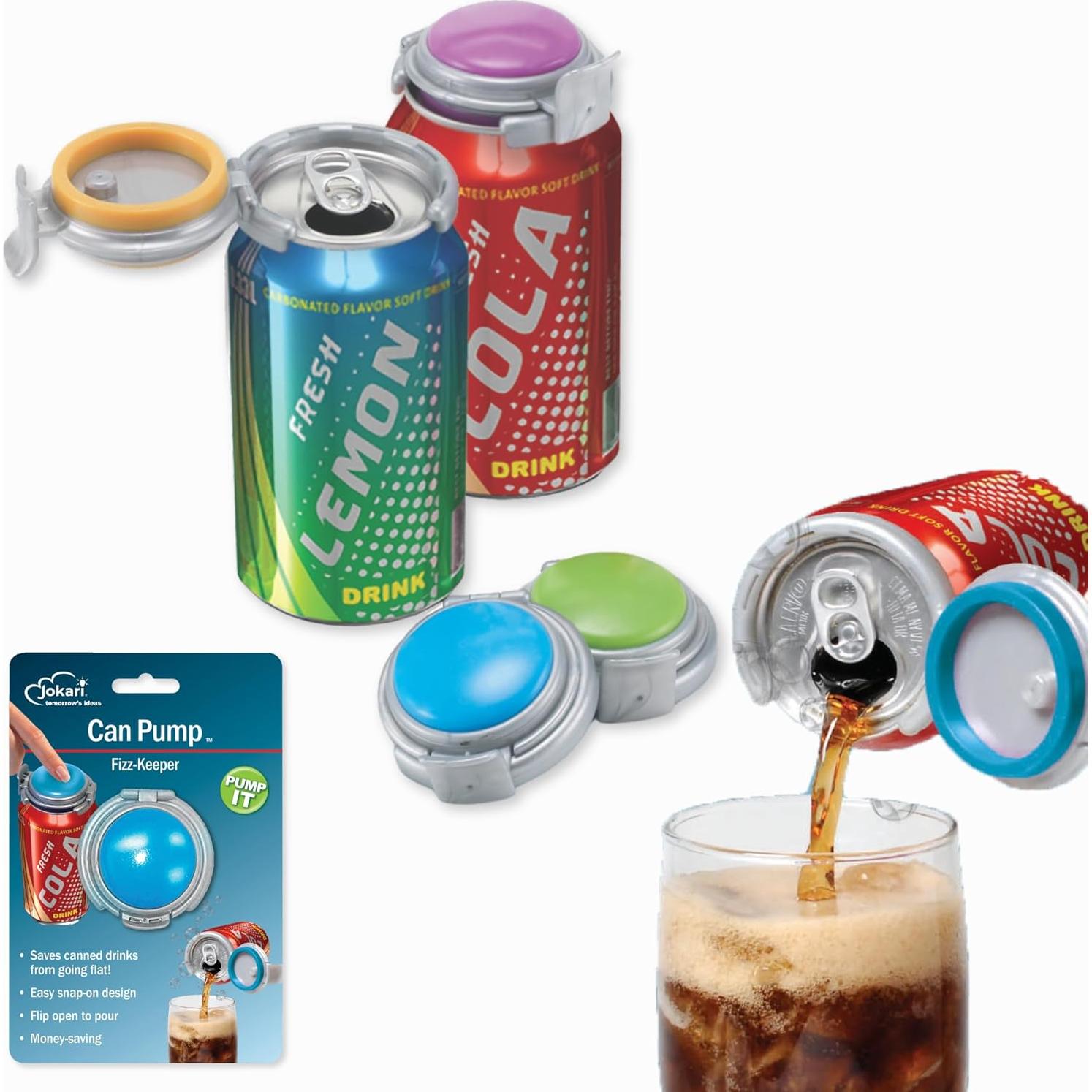 Conservador Manual de Carbonatación Jokari 2 Paquete 355ml