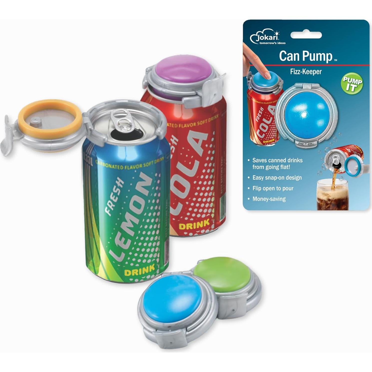 Conservador Manual de Carbonatación Jokari 2 Paquete 355ml