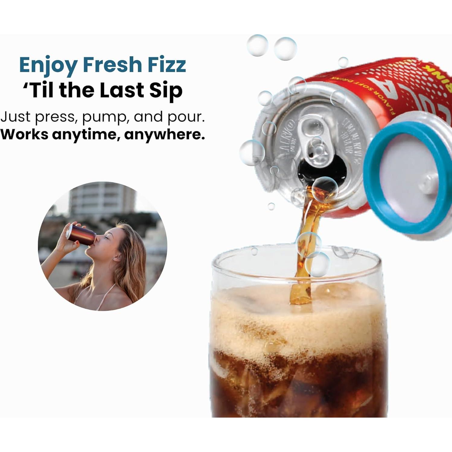 Conservador Manual de Carbonatación Jokari 2 Paquete 355ml