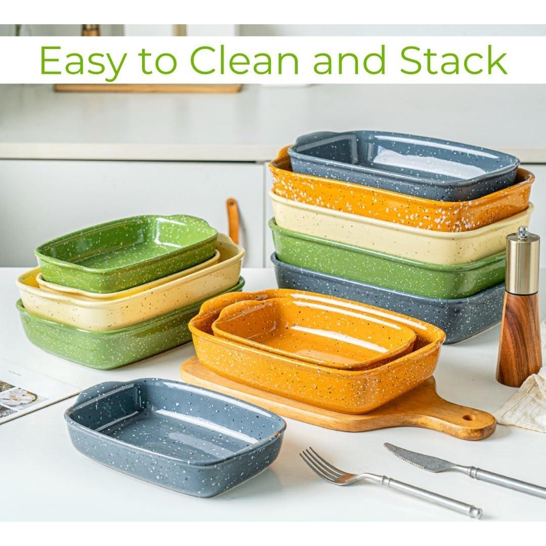 Juego de Utensilios de Cerámica TUSIMI Verde - 3 Piezas