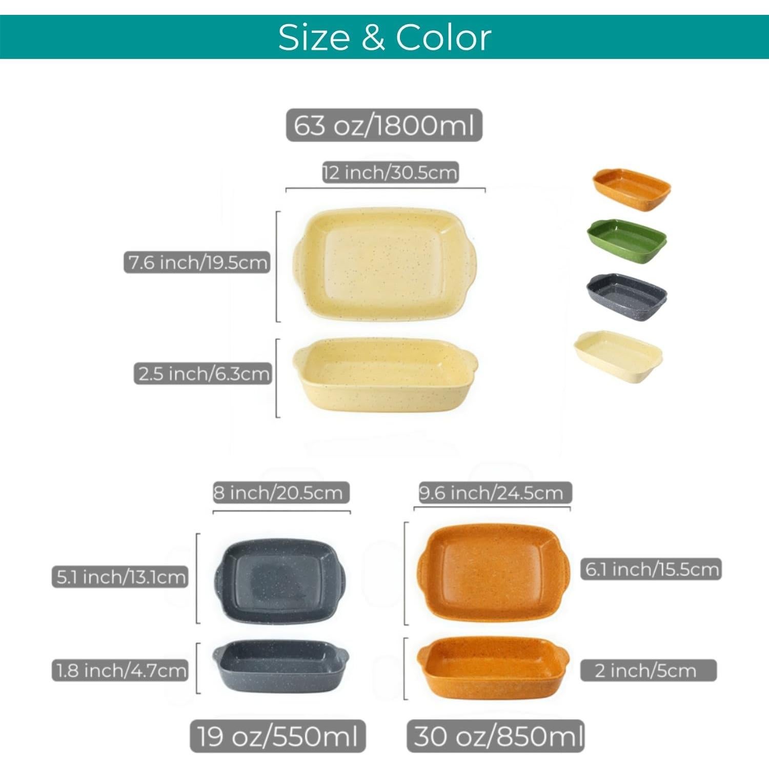 Juego de Utensilios de Cerámica TUSIMI Verde - 3 Piezas