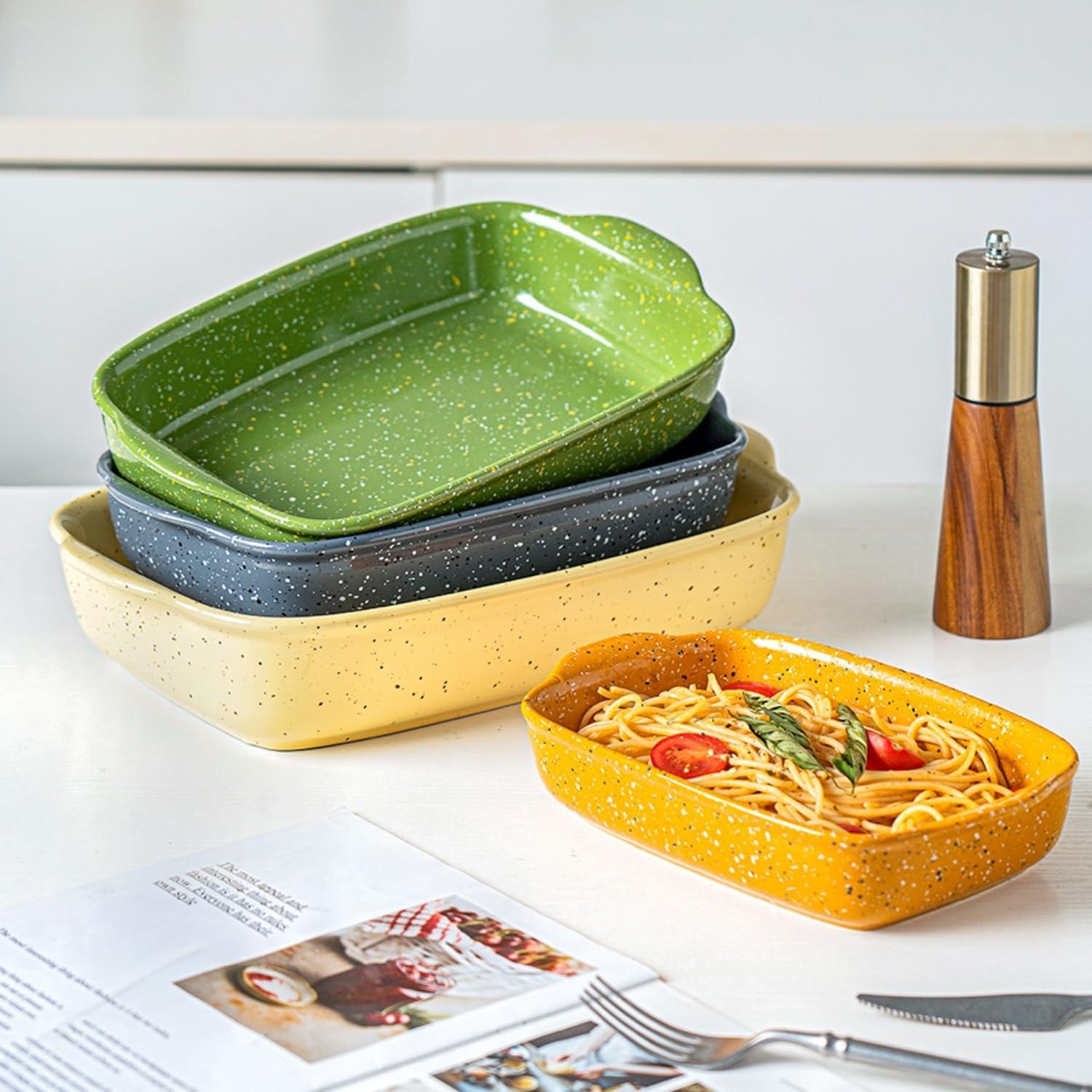 Juego de Utensilios de Cerámica TUSIMI Verde - 3 Piezas