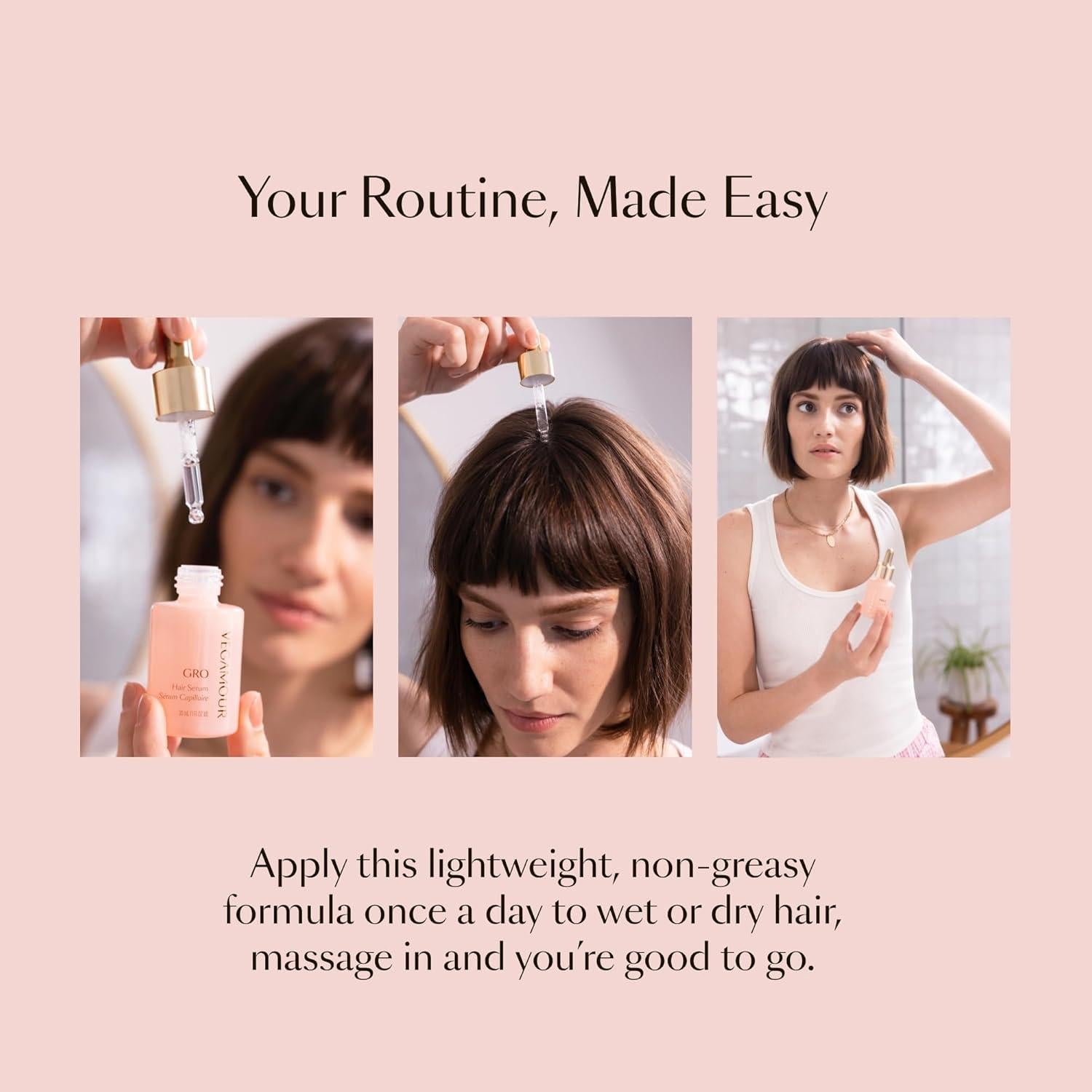 Suero Vegano para el Cabello Vegamour Gro 180g - Anti Caída