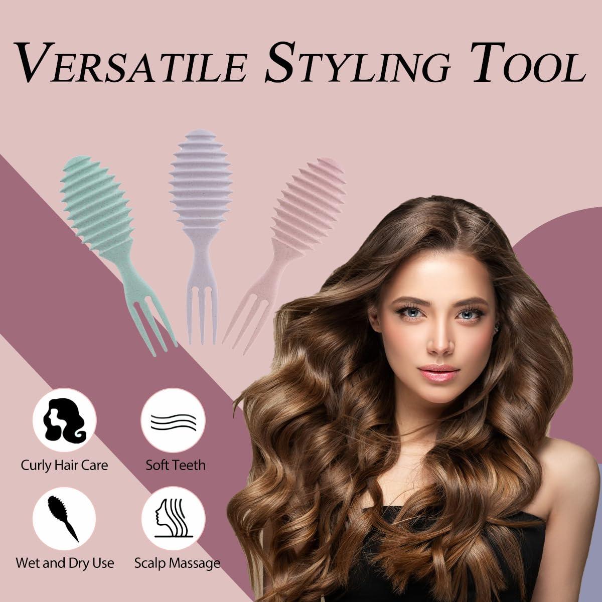 Cepillo Rizador Aodse Verde para Cabello Grueso y Rizado