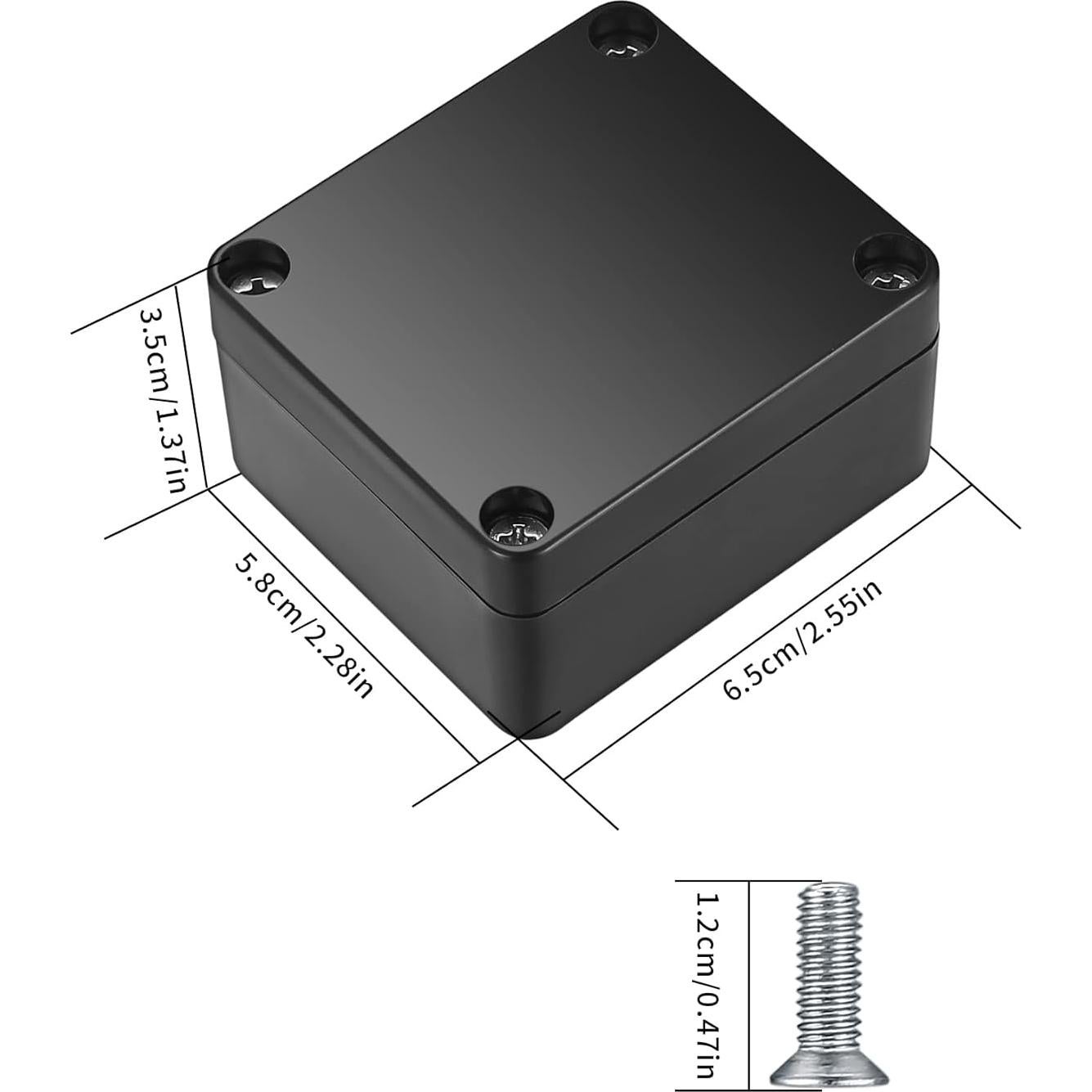 Caja de Conexiones Eléctricas Bigmai IP65 4 Pcs 6.35x5.84x3.56 cm