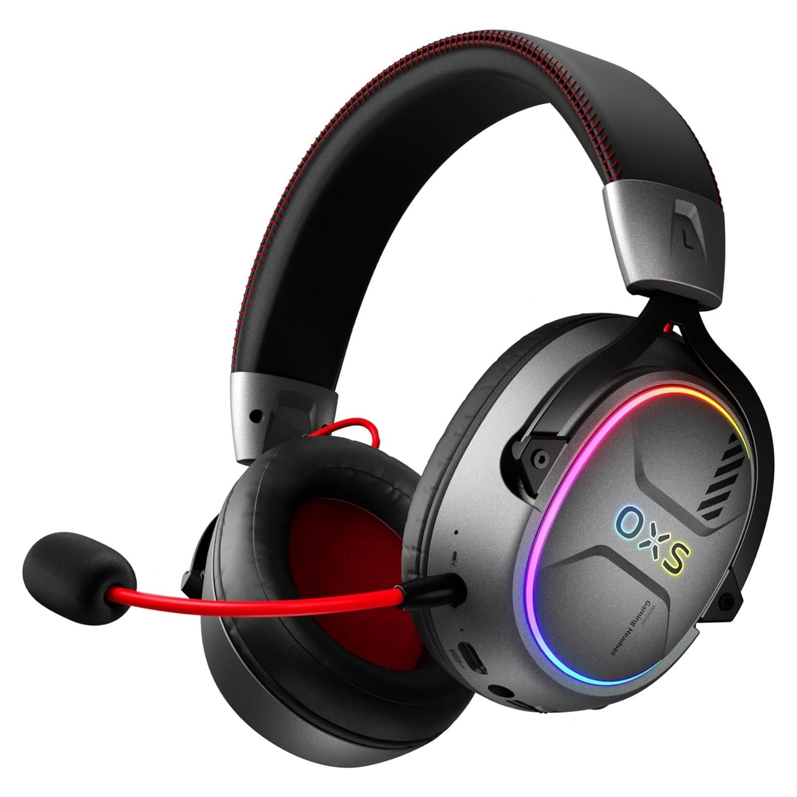 Auriculares Inalámbricos OXS Storm G2 50mm 7.1 RGB Bluetooth