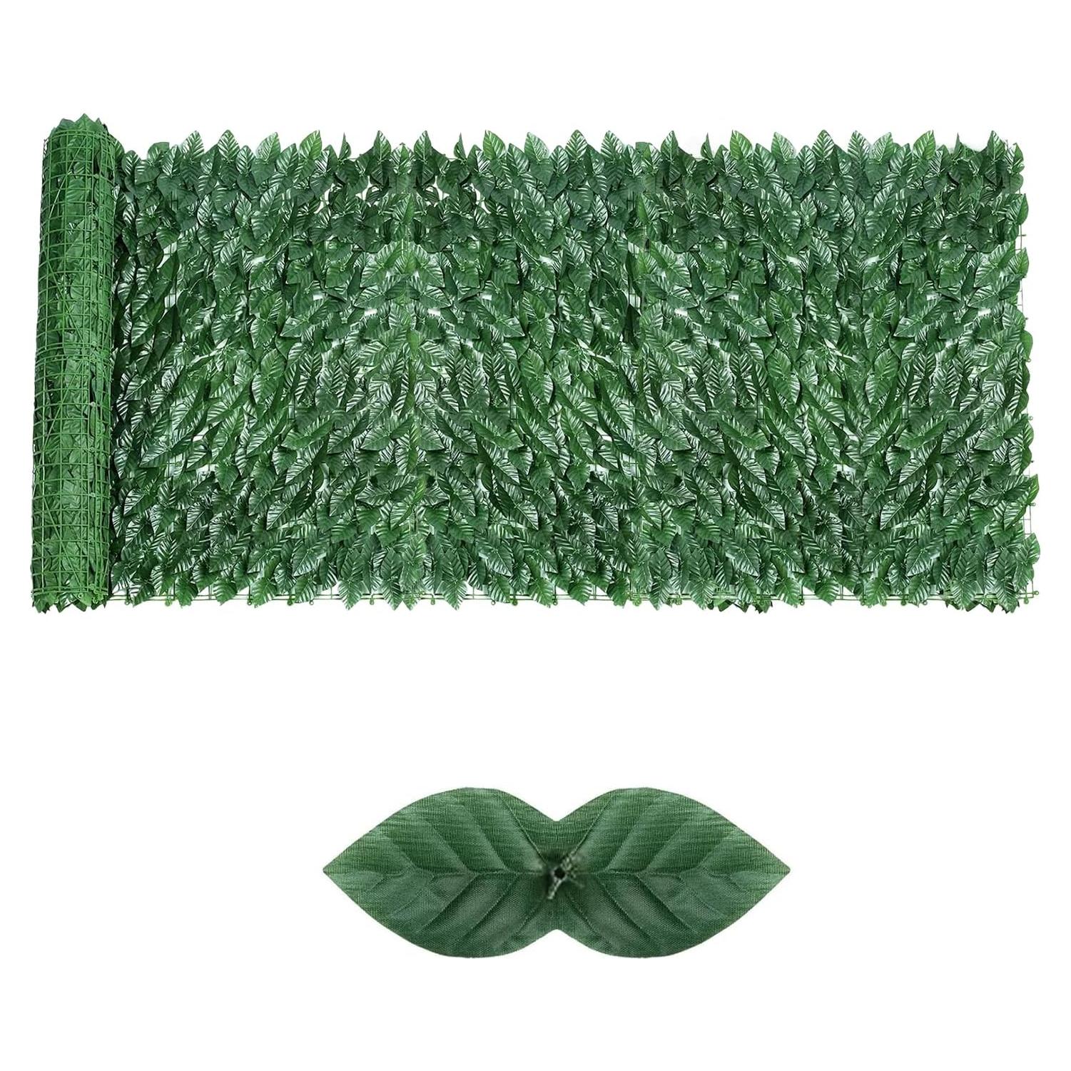 Pantalla de Privacidad Hiedra Artificial Skloopearg 150x300 cm