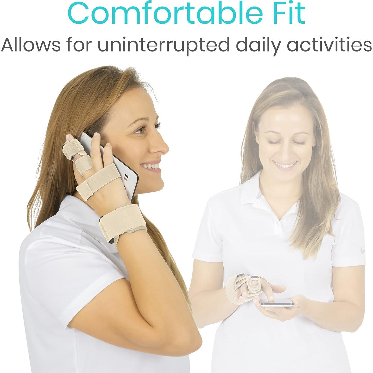 Férula para Dedo en Gatillo Vive - Soporte Ajustable Beige