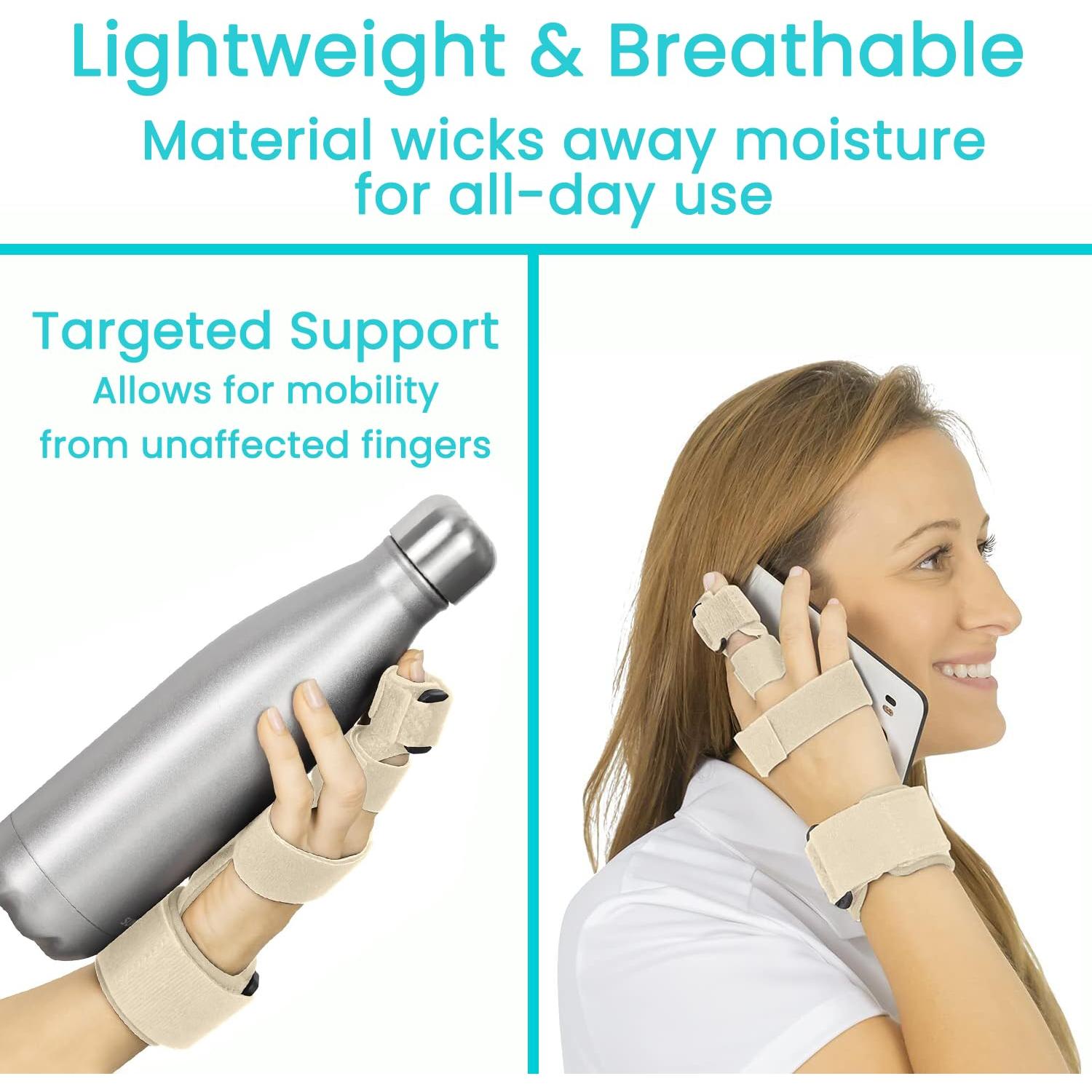 Férula para Dedo en Gatillo Vive - Soporte Ajustable Beige