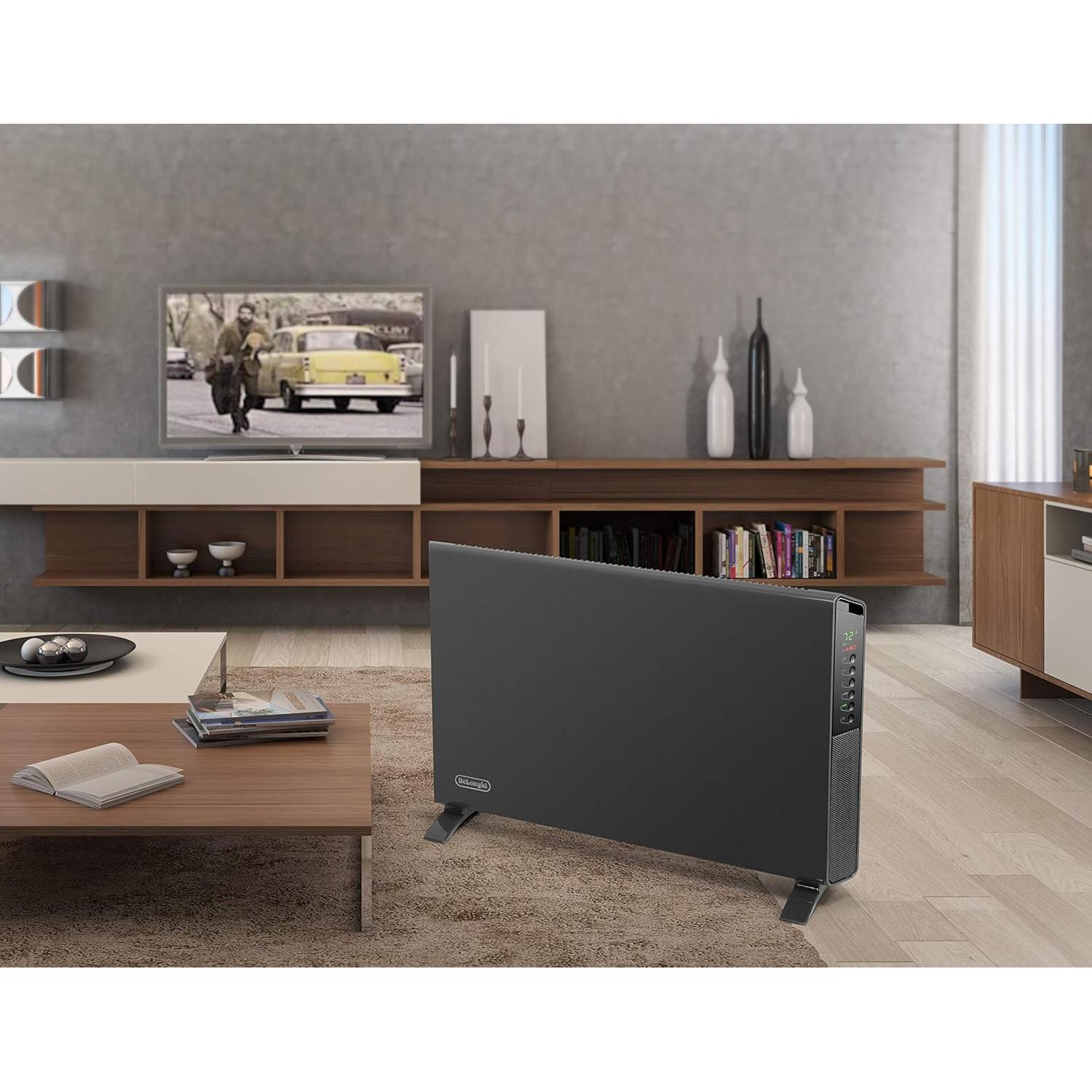 Calefactor Eléctrico DeLonghi HCX9115E 1500W Gris Asfalto