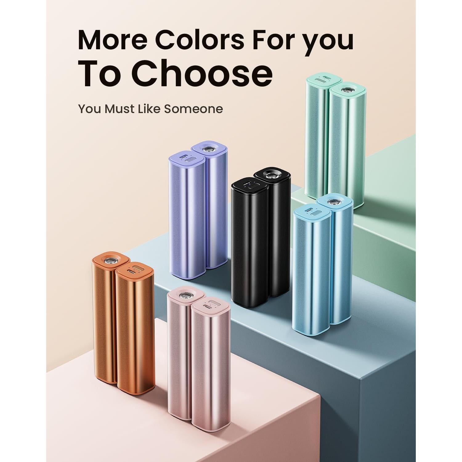 Calentadores de Manos Recargables Gaiatop HW-04 8000mAh 12H