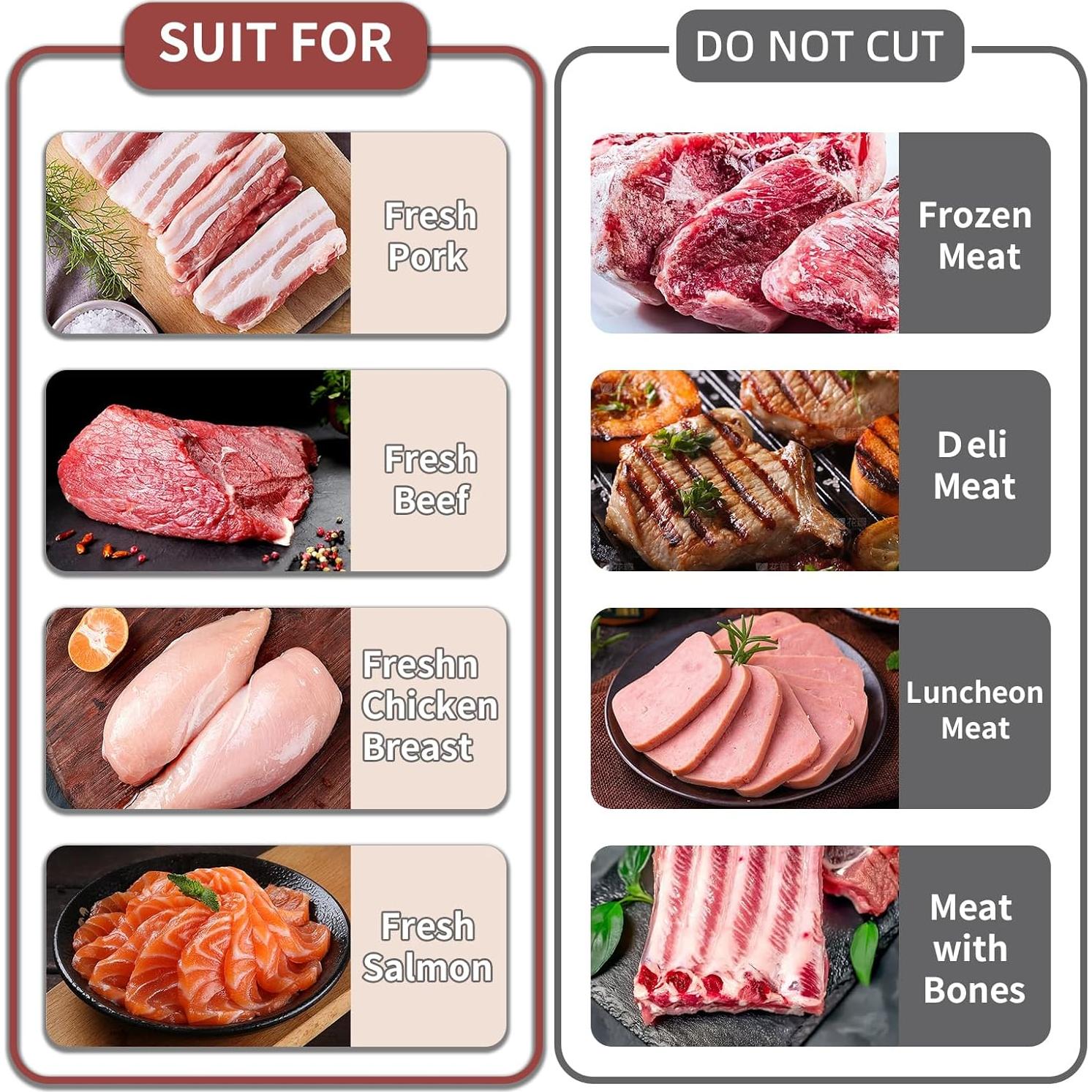 Cortador de Carne Manual UNA VEZ PARA TODOS - Rosa, 21.5 cm