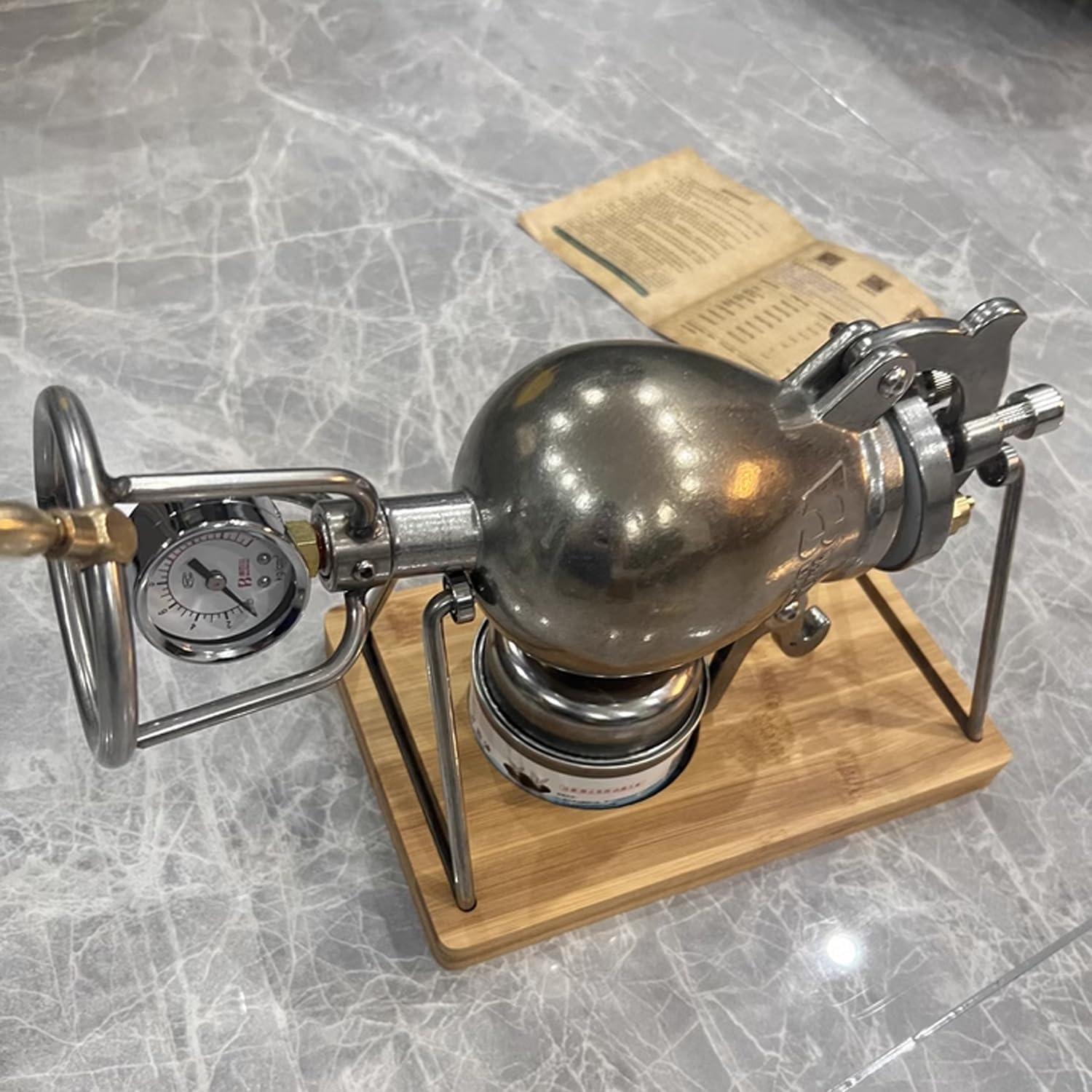 Máquina de Palomitas Manual nLn Hope Acero Inoxidable 260ml