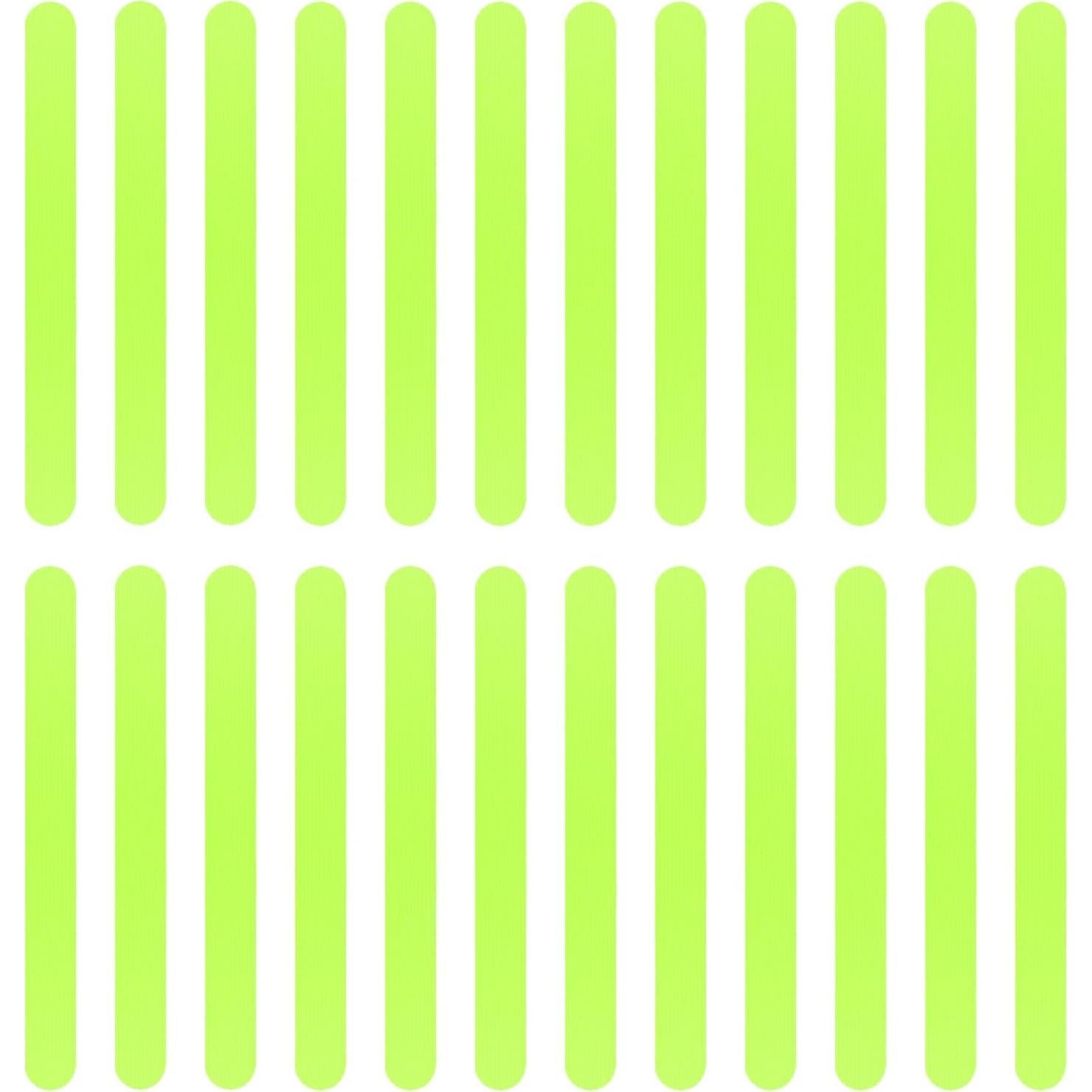 Calcomanías Antideslizantes Luminiscentes PEVA 24 Pcs