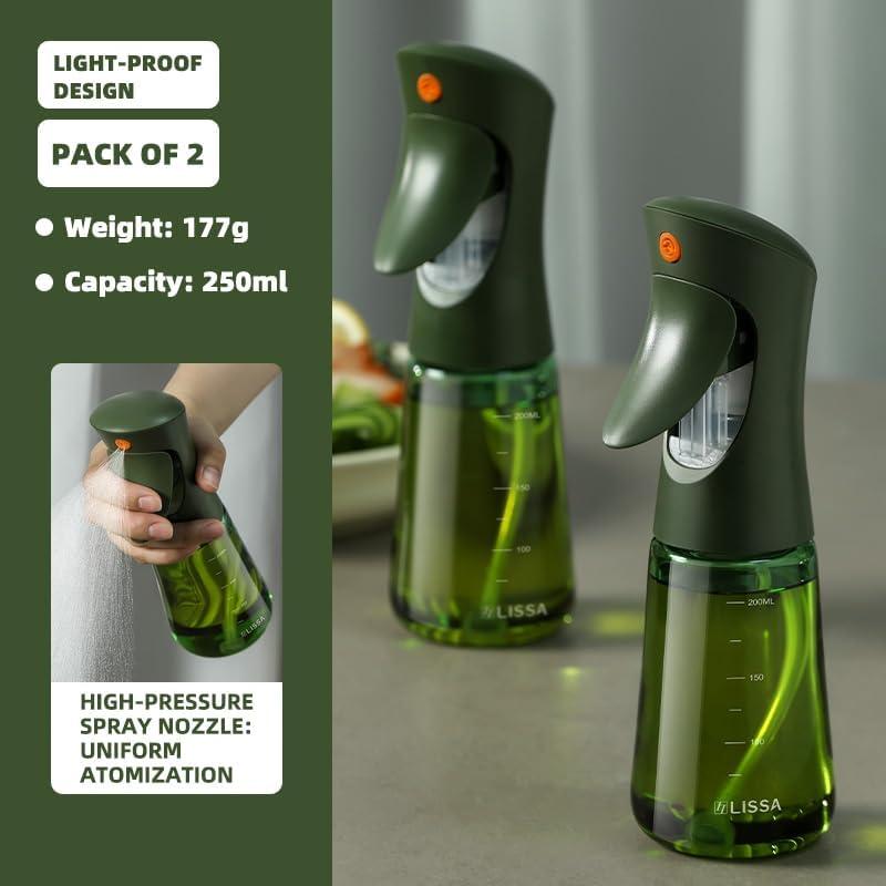 Rociador de Aceite FUSAYUKI 250ml a Prueba de Luz para Cocina