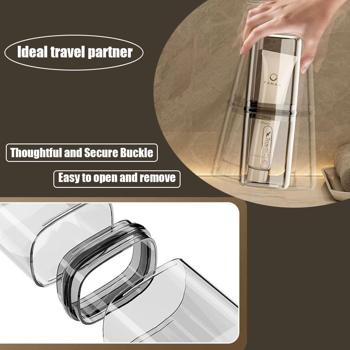 Estuche de Viaje para Cepillos de Dientes Zurtoki 20.7x6.5x5.5 cm