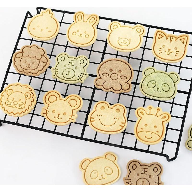 Set de 8 Cortadores de Galletas de Animales MIANXIAOXIN