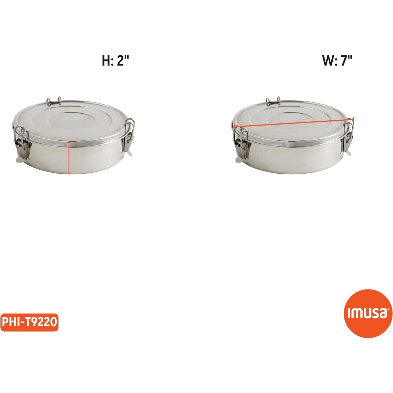 Molde para Flan Imusa 1.5L Acero Inoxidable Redondo