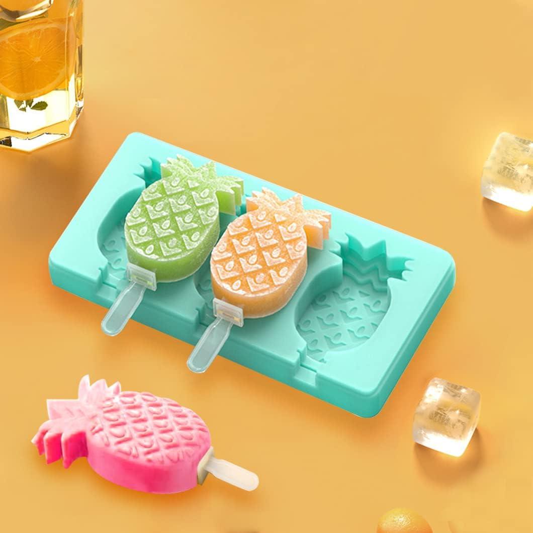 Moldes de Helado de Silicona Rolin Roly 2 Piezas Piña