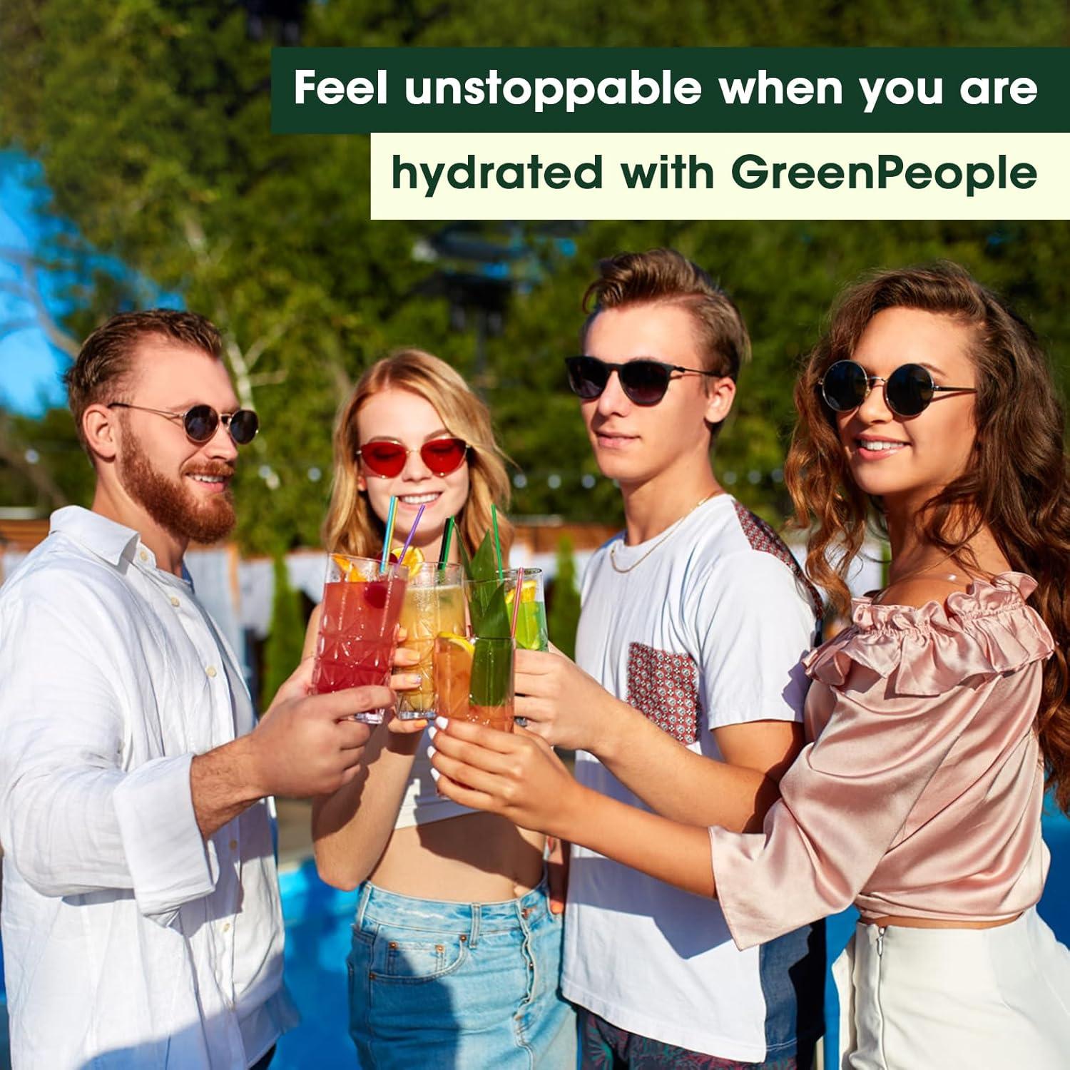 Polvo de Electrolitos Sin Azúcar GREENPEOPLE 156g - 8 Electrolitos