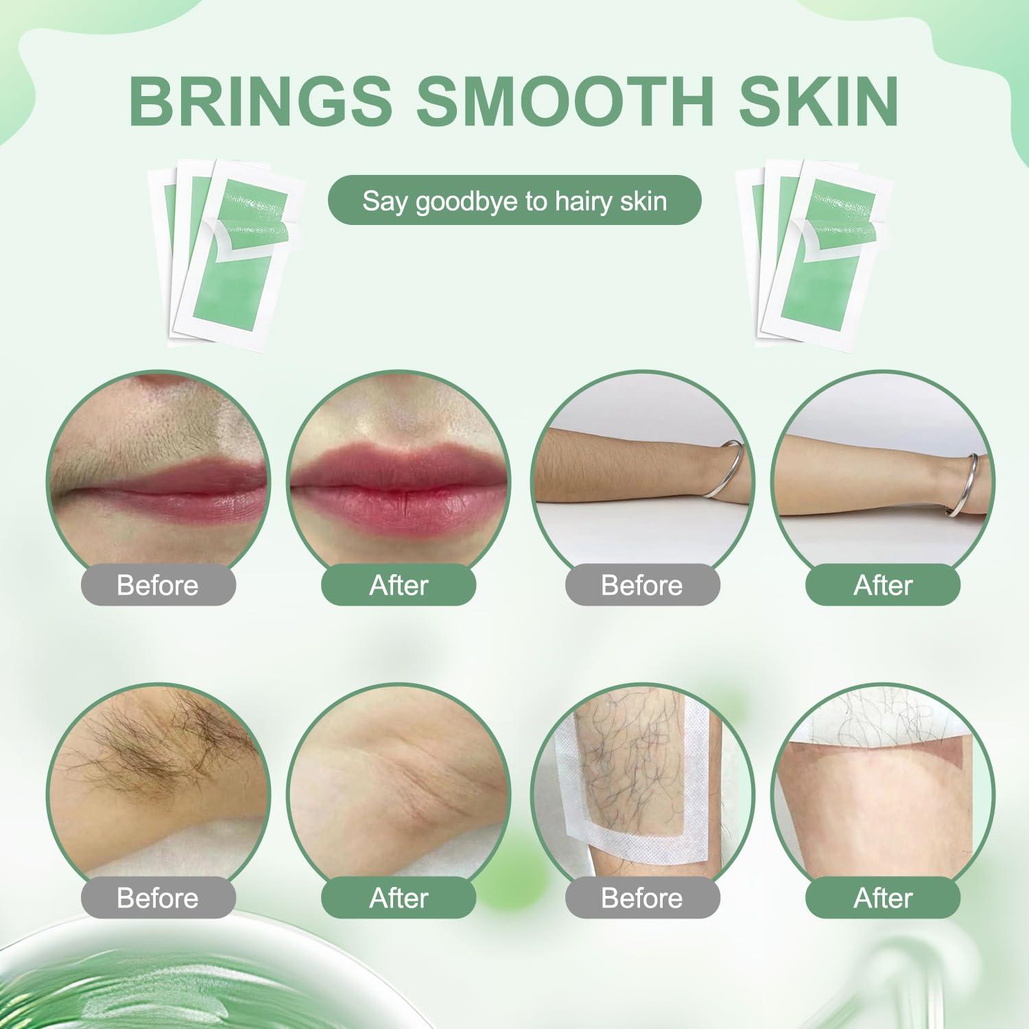 Kit de Depilación con Cera ZHIWEIZHANG 72 Piezas Sin Calor