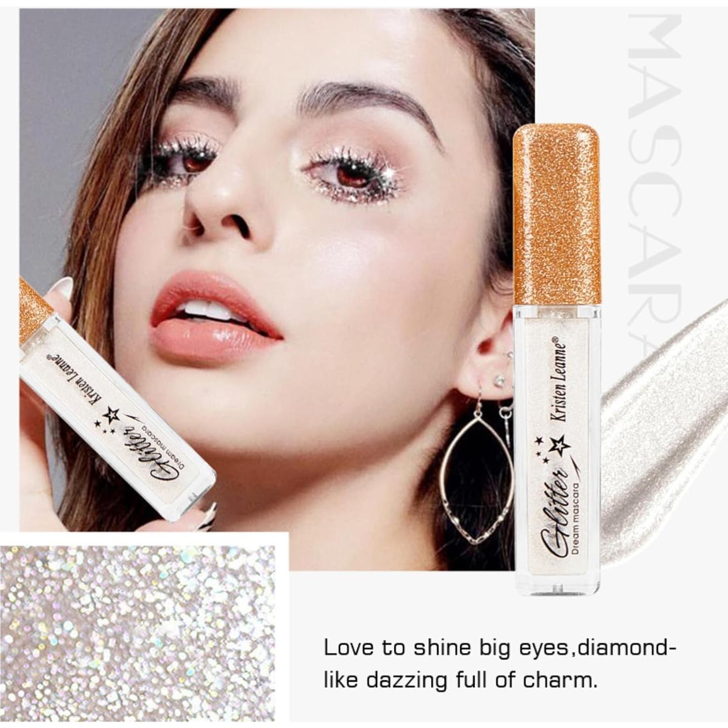 Máscara de Pestañas Brillante Corleone Glitter Negro 32g