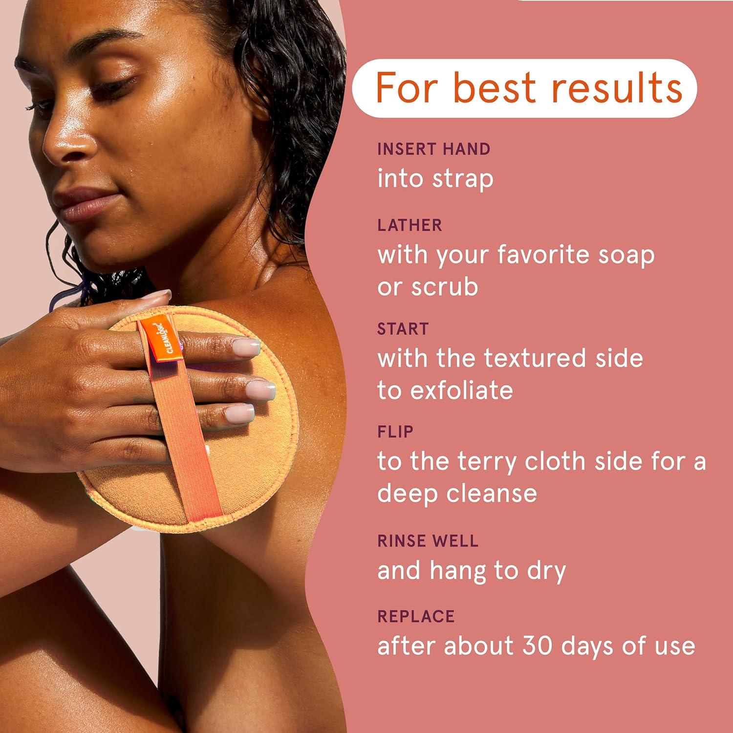 Exfoliante Corporal Cleanlogic Doble Textura 3 Unidades