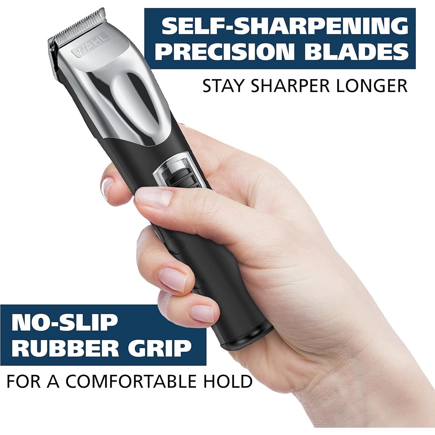 Recortadora de Barba Wahl USA 9854-600B Recargable 14 Piezas