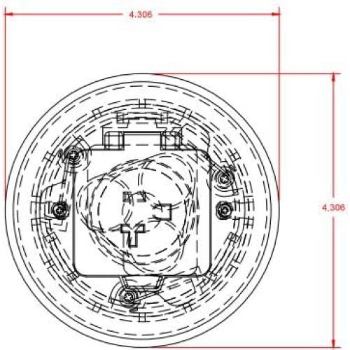 Caja de Piso Redonda Lew Electric RB-XX - Receptáculo 20A