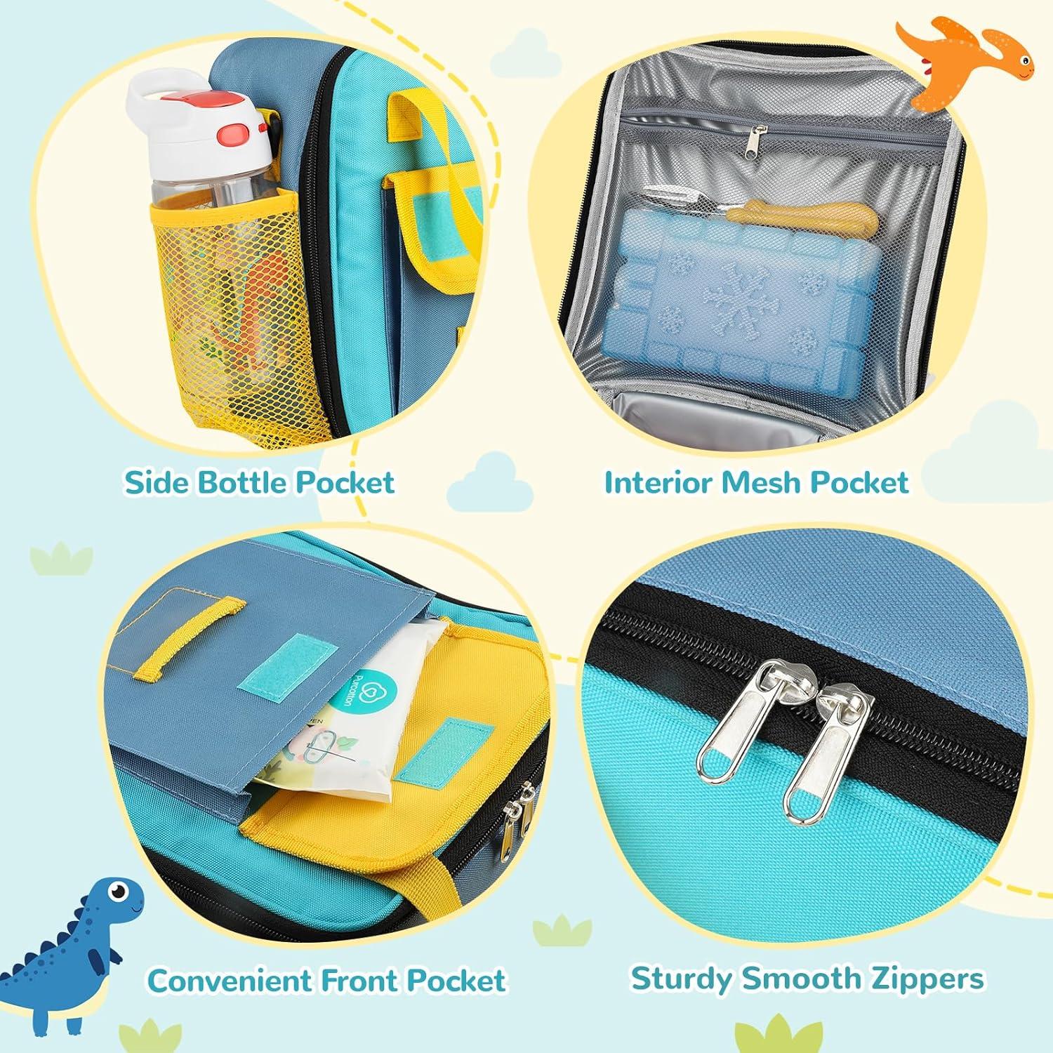 Caja de Almuerzo Aislada REDSHELL para Niños 5.5L Azul