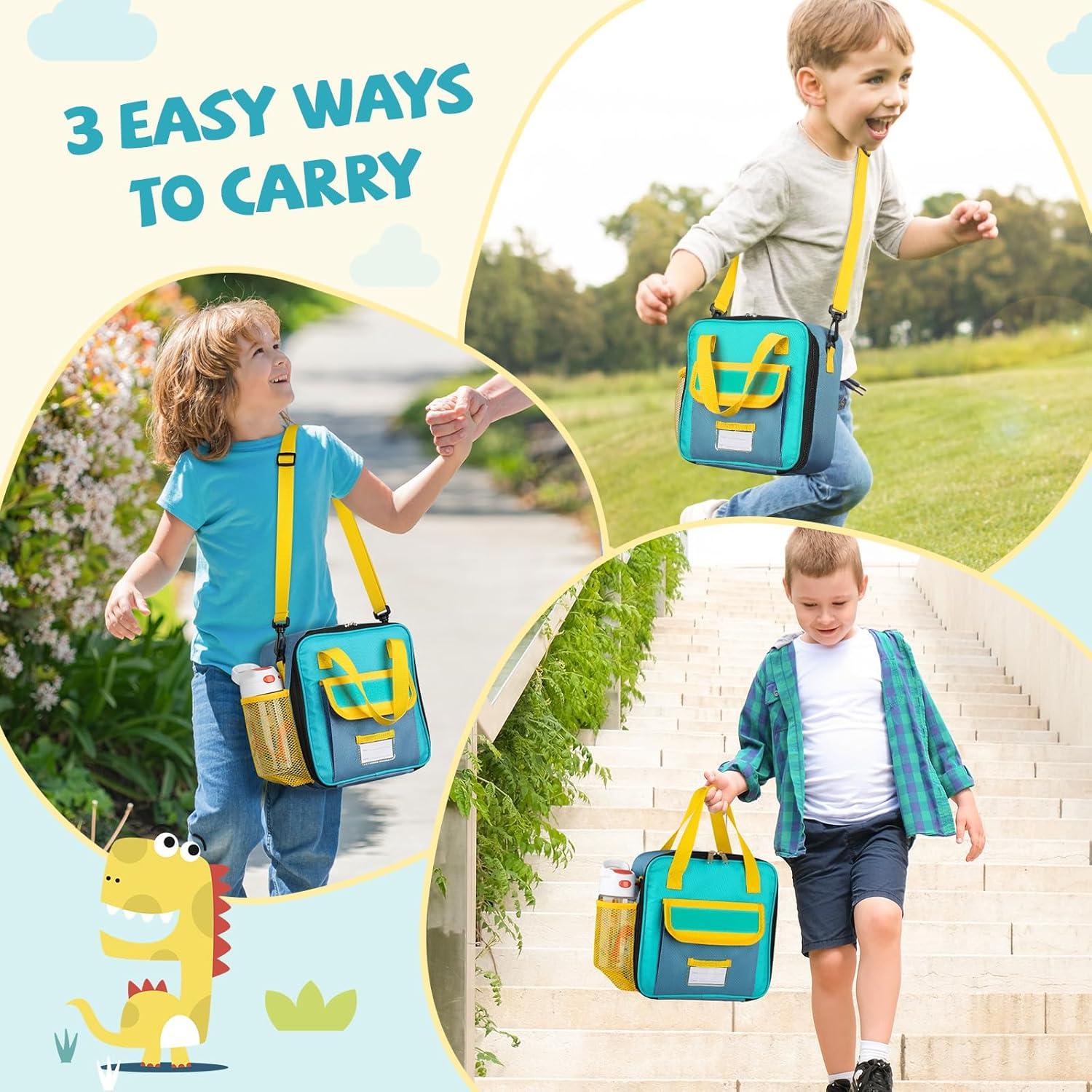 Caja de Almuerzo Aislada REDSHELL para Niños 5.5L Azul