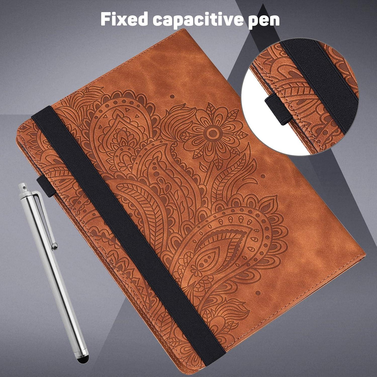 Funda Plegable ALILANG para Huawei Mediapad T5 10 - Marrón