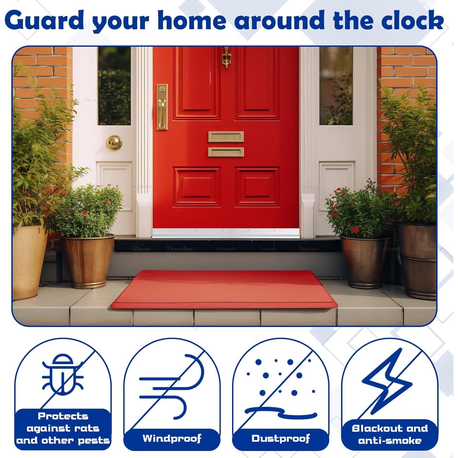 Barrera de Puerta de Aluminio Gisafai 91.44 cm Plata