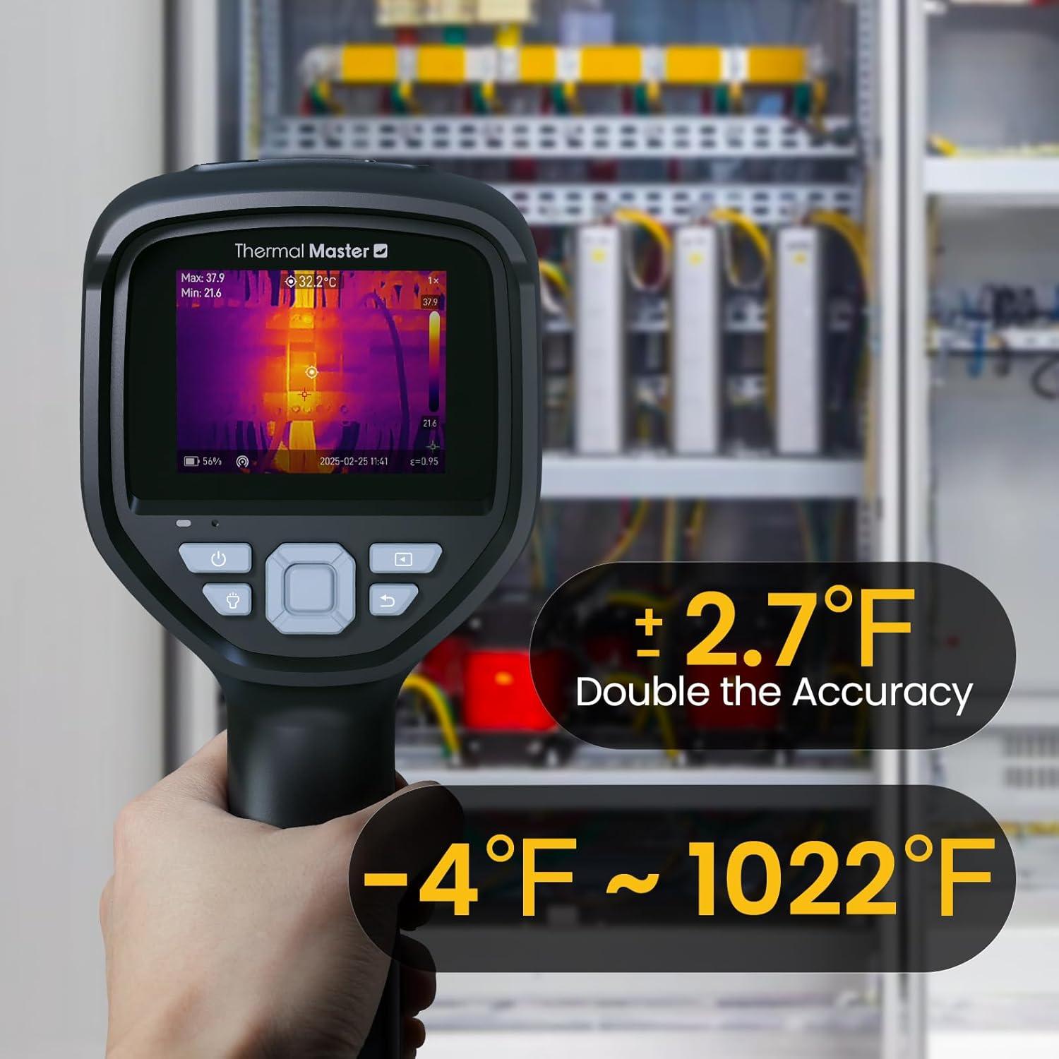 Cámara Térmica Thor 001, 512x384, 2MP, -20°C a 550°C