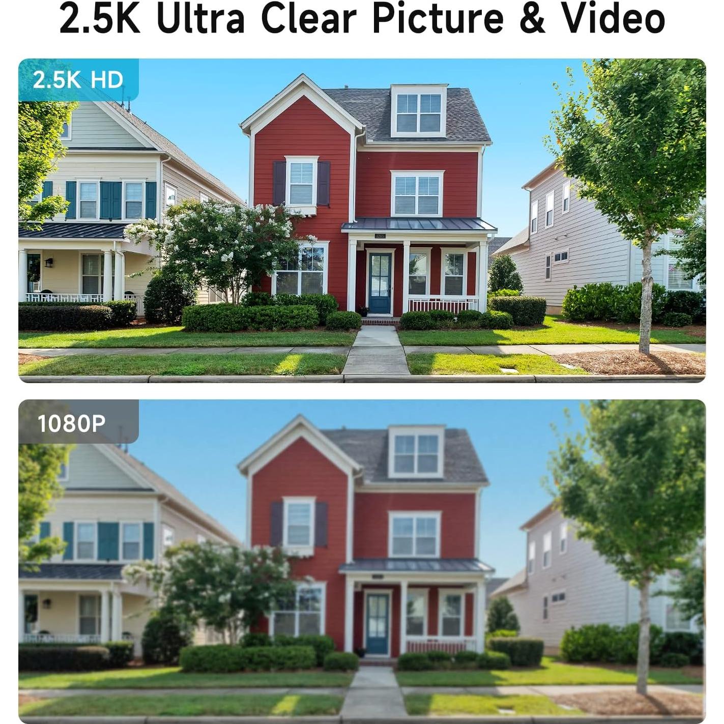 Cámara de Seguridad Solar Inalámbrica WOOLINK 4MP 2PK