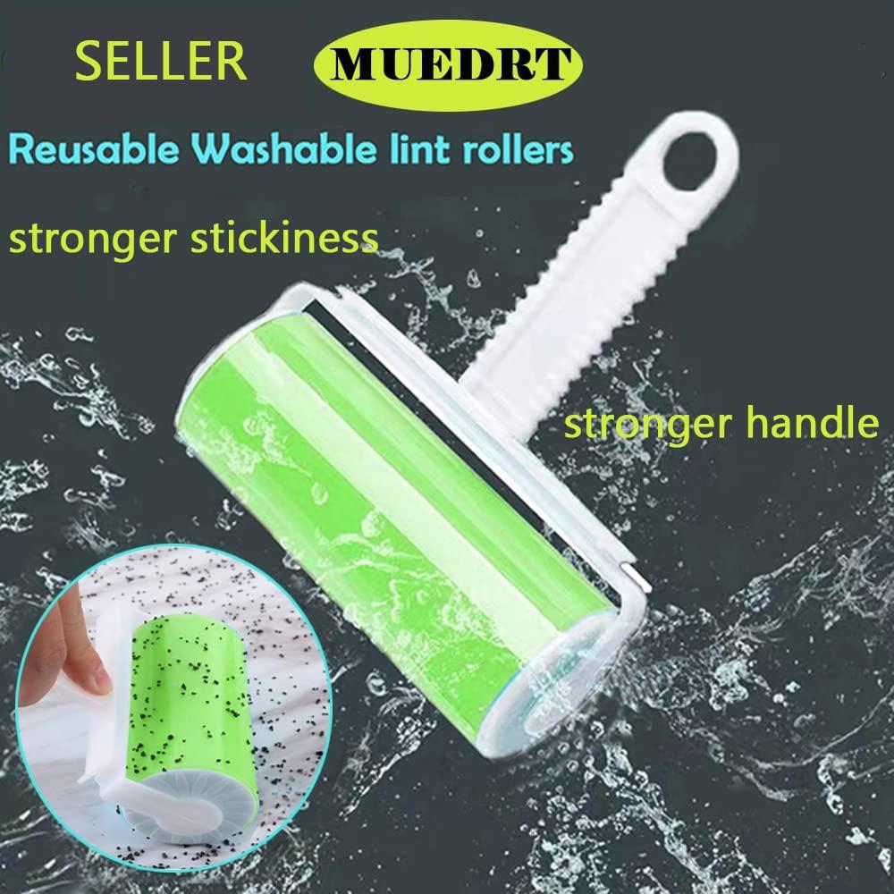 Rodillo Adhesivo MINGZEE 5 Paquetes Reutilizables Verde