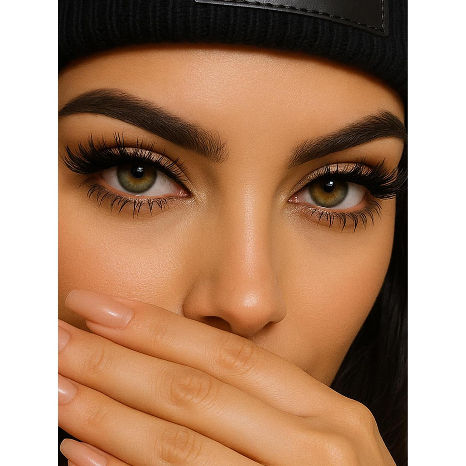 Pestañas Magnéticas Sikkis - Kit con Delineador y 5 Pares Reutilizables