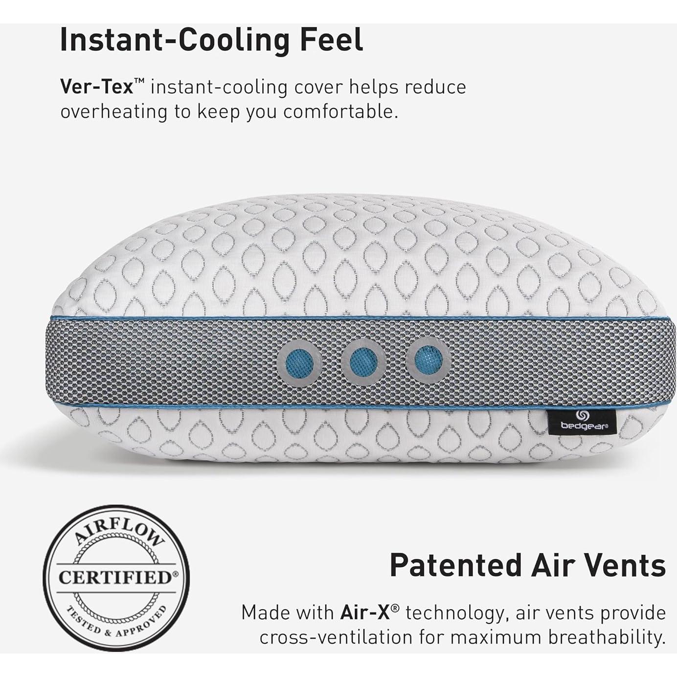 Almohada de Cama Refrigerante Bedgear 1.0 - Firmeza Media 50.8x66cm