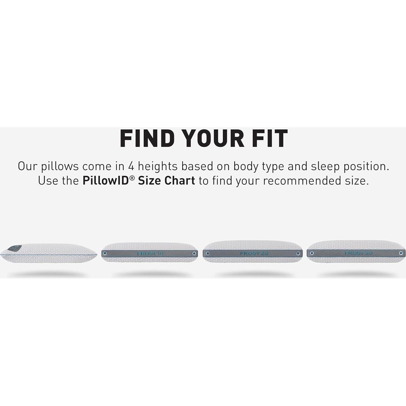 Almohada de Cama Refrigerante Bedgear 1.0 - Firmeza Media 50.8x66cm