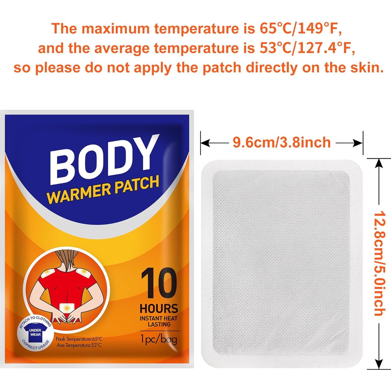 Parches Calentadores de Cuerpo Ifory - Paquete de 15 Unidades