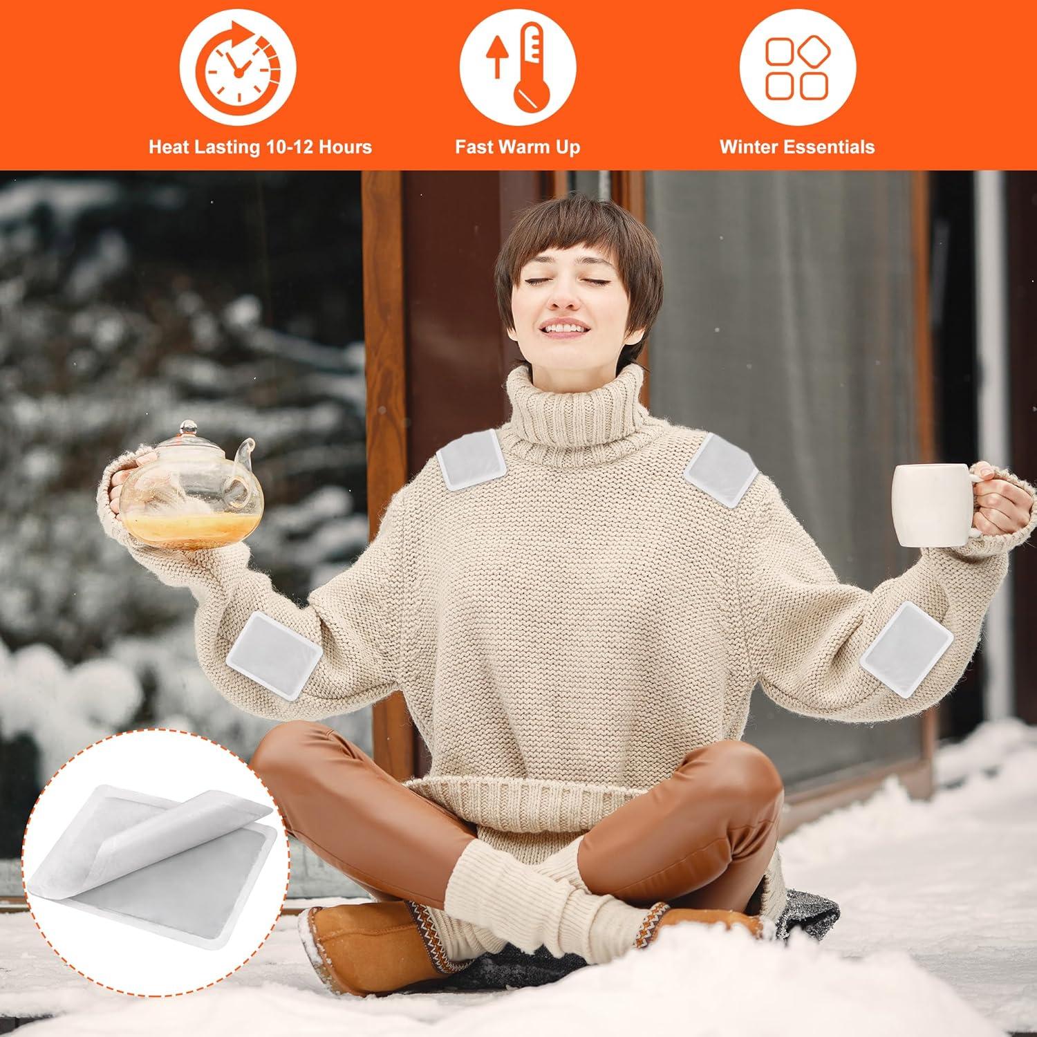 Parches Calentadores de Cuerpo Ifory - Paquete de 15 Unidades