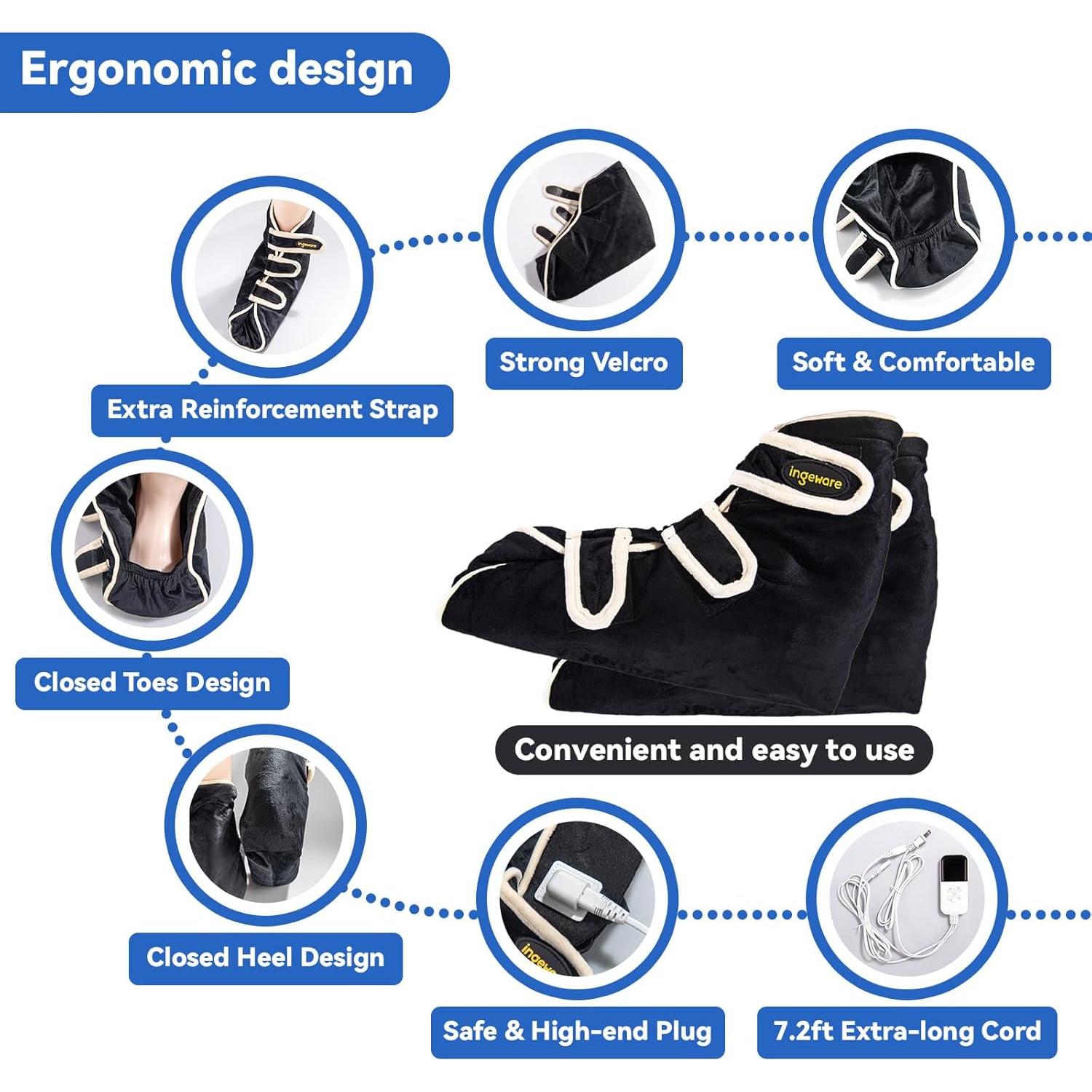 Almohadilla Calefactora Eléctrica Ingeware para Manos y Pies