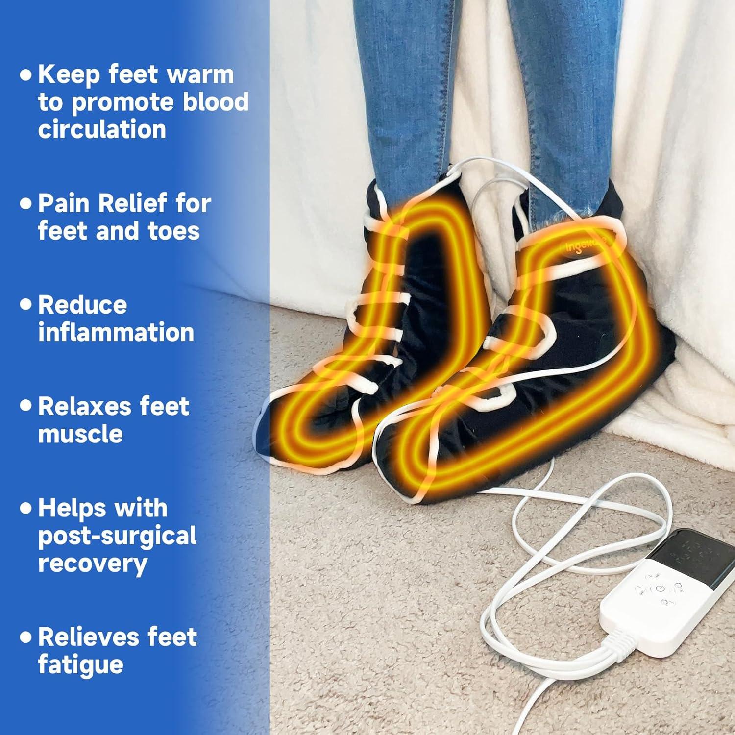 Almohadilla Calefactora Eléctrica Ingeware para Manos y Pies